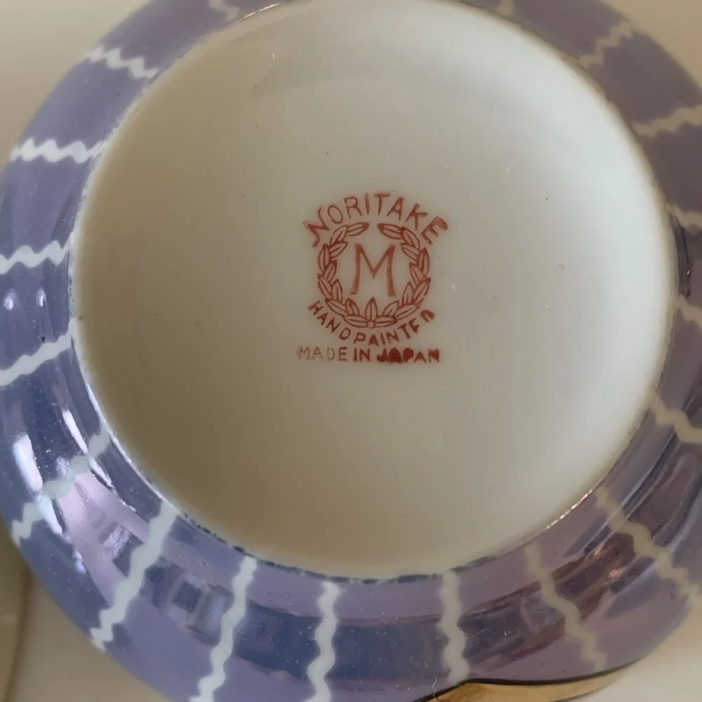 Vintage NORITAKE Floral Cup/Saucer